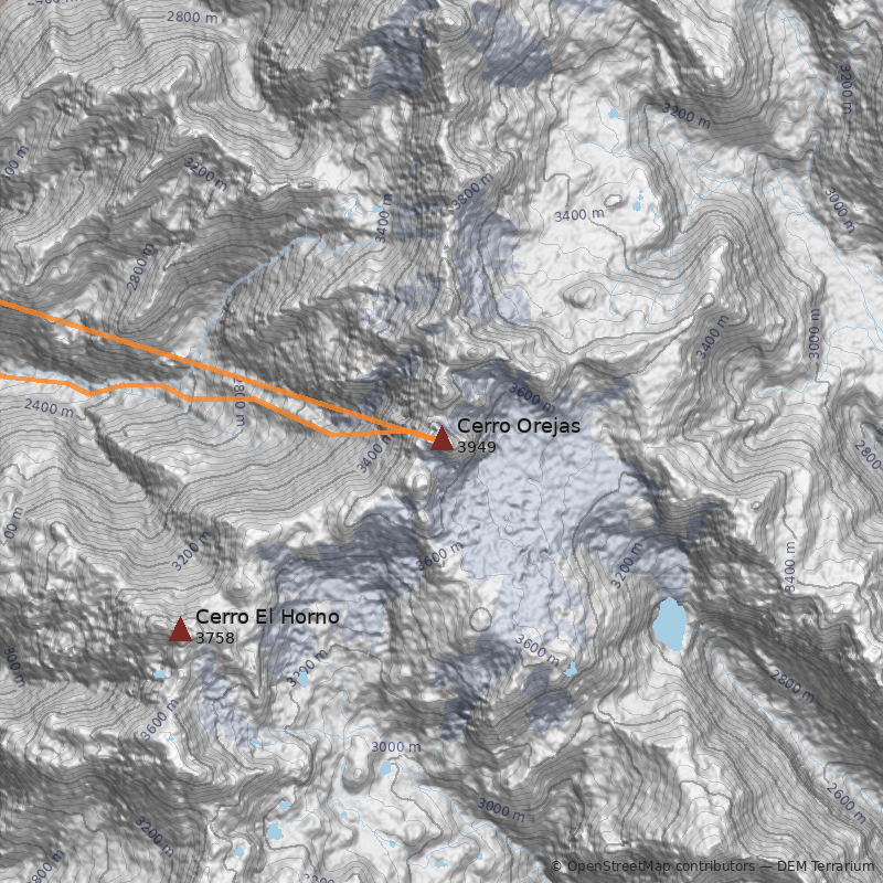 Mapa Canaleta de Lo Herrera