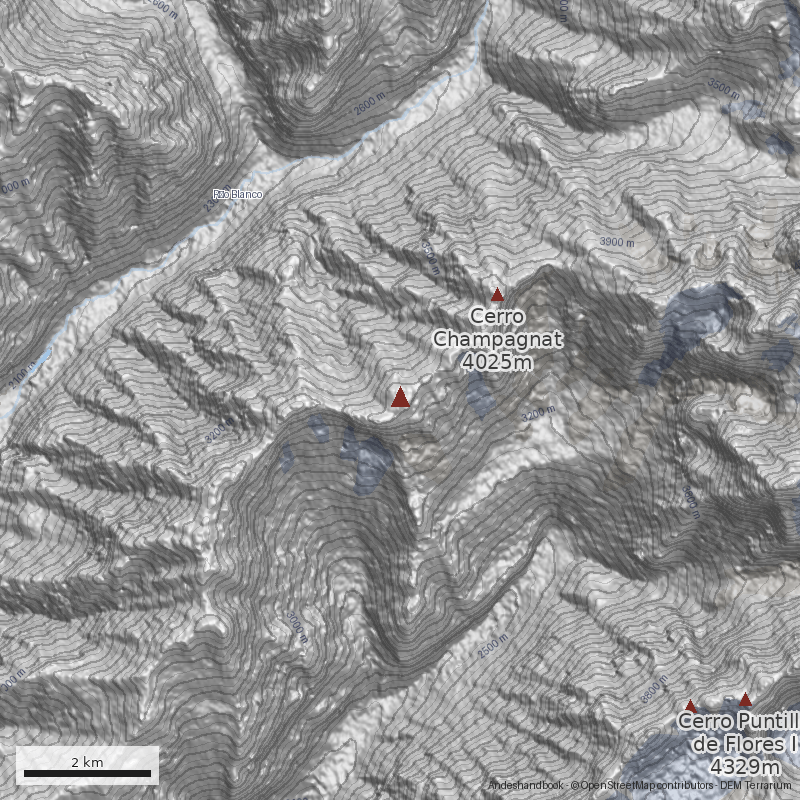 Mapa Cerro San Joaquín