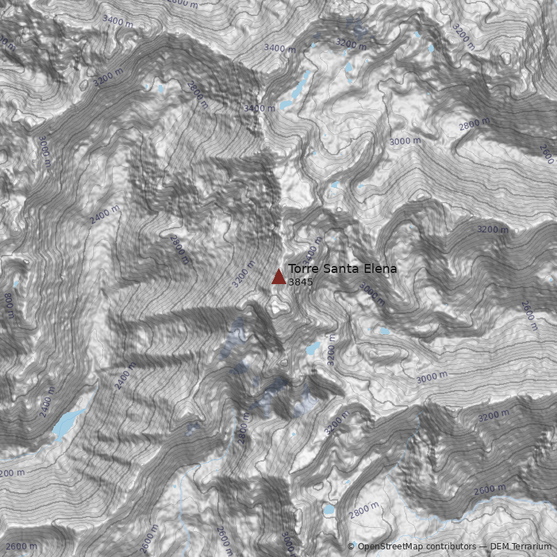 Mapa Torre Santa Elena