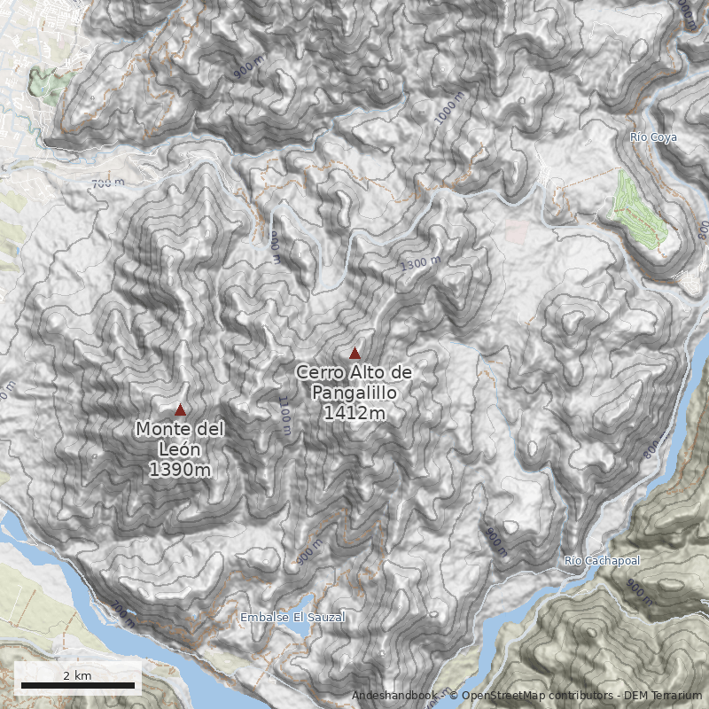 Mapa Filo norte