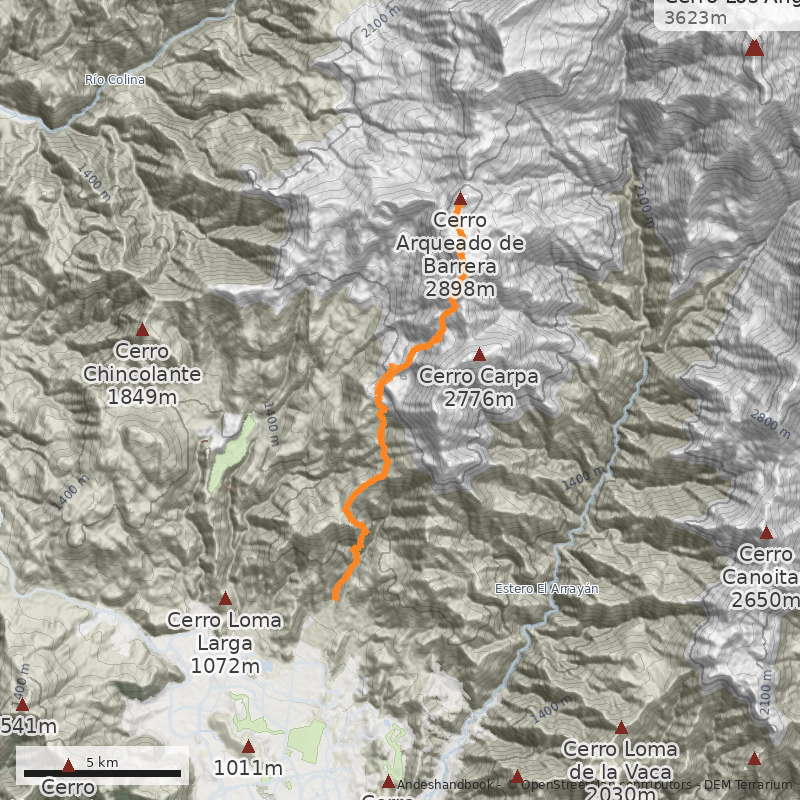 Mapa Ruta Normal