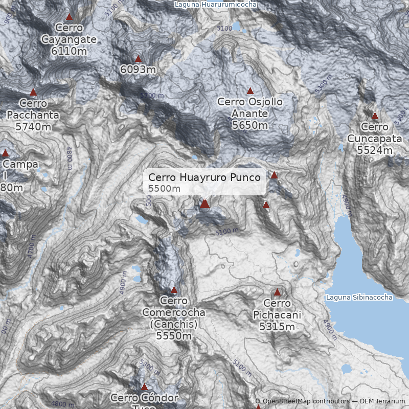 Mapa Arista Noroeste