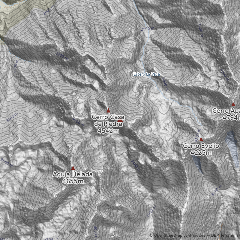 Mapa Sureste - Variante Pared Sur