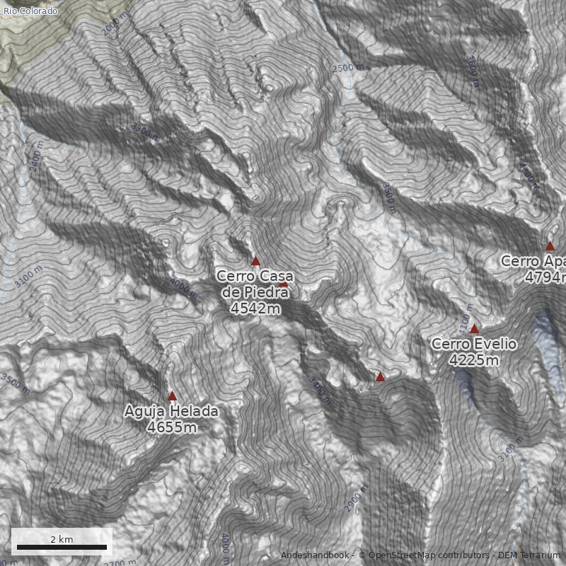 Mapa Sureste - Variante Pared Sur
