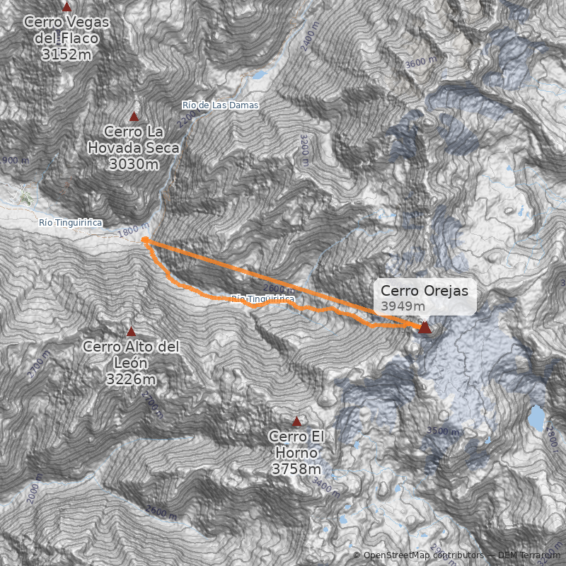 Mapa Canaleta de Lo Herrera