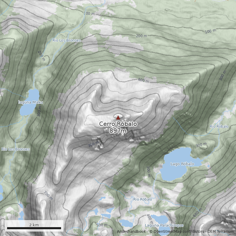 Mapa Filo Sur