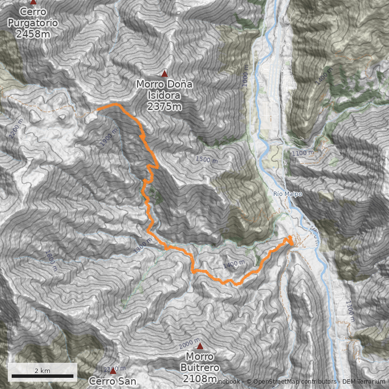 Mapa Cara Sureste