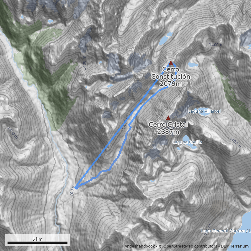 Mapa Corredor Sureste