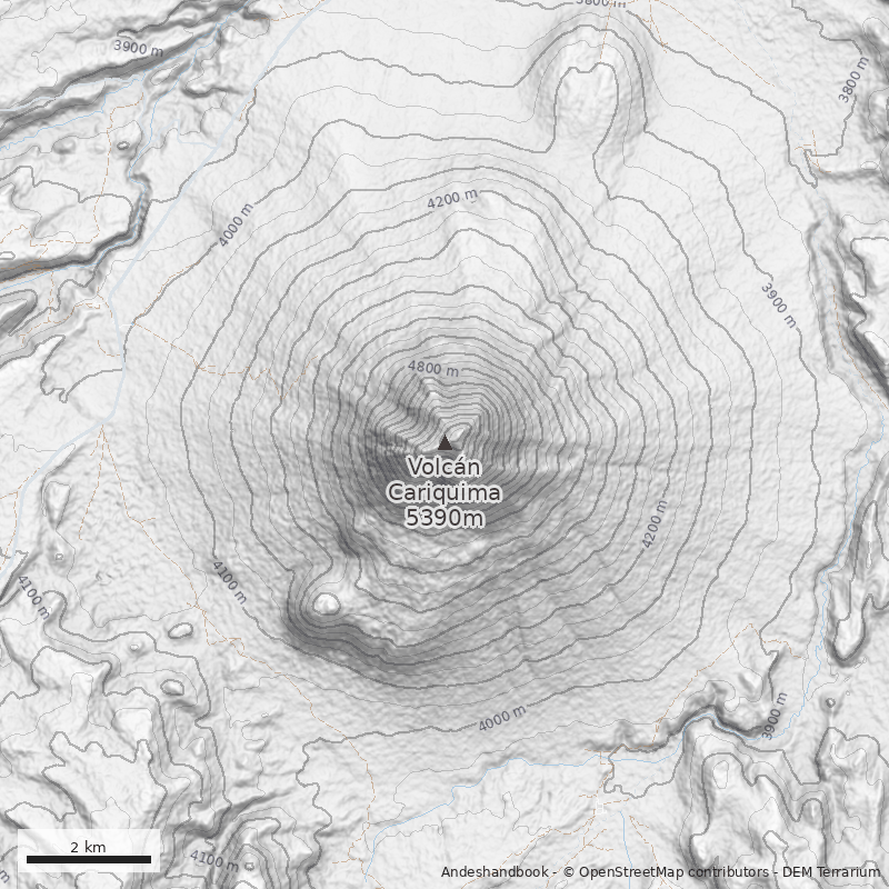 Mapa Directa Canalón Noreste