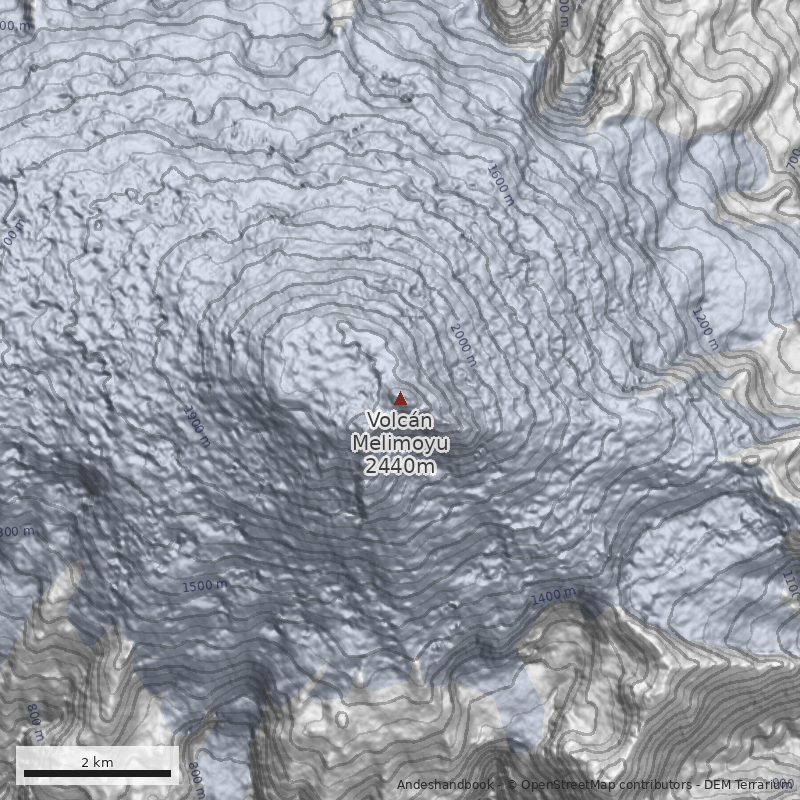 Mapa Glaciar Noreste