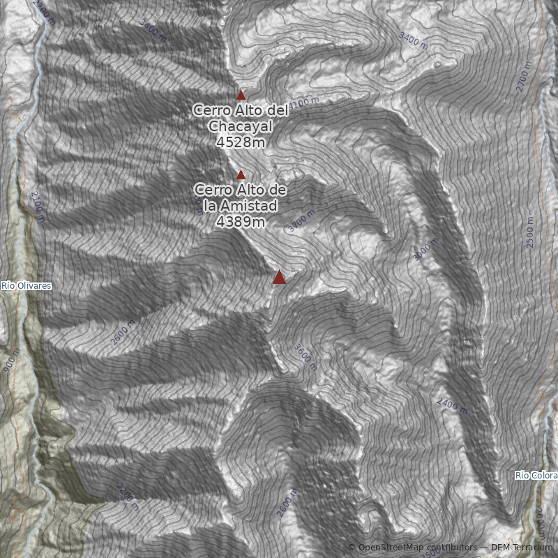 Mapa Canaleta Directa Sur