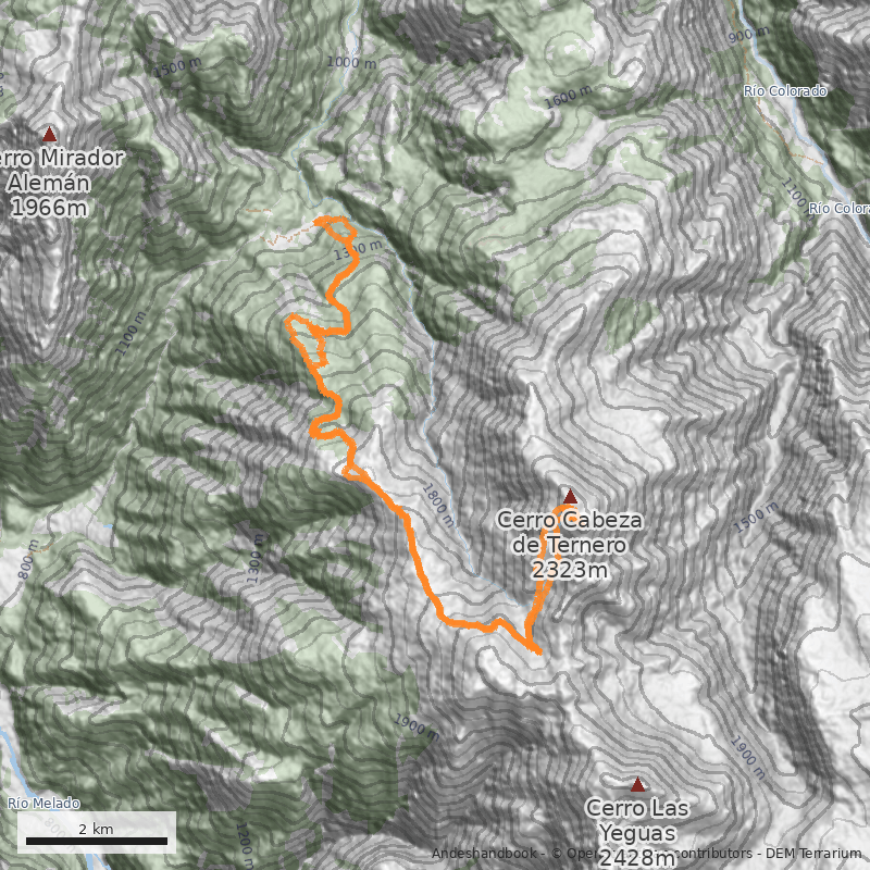 Mapa Normal desde San Sebastián
