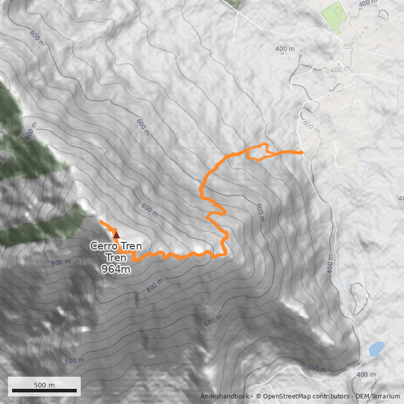 Mapa Normal desde Lo Miranda