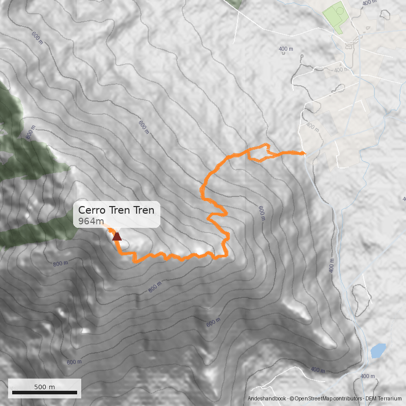Mapa Normal desde Lo Miranda