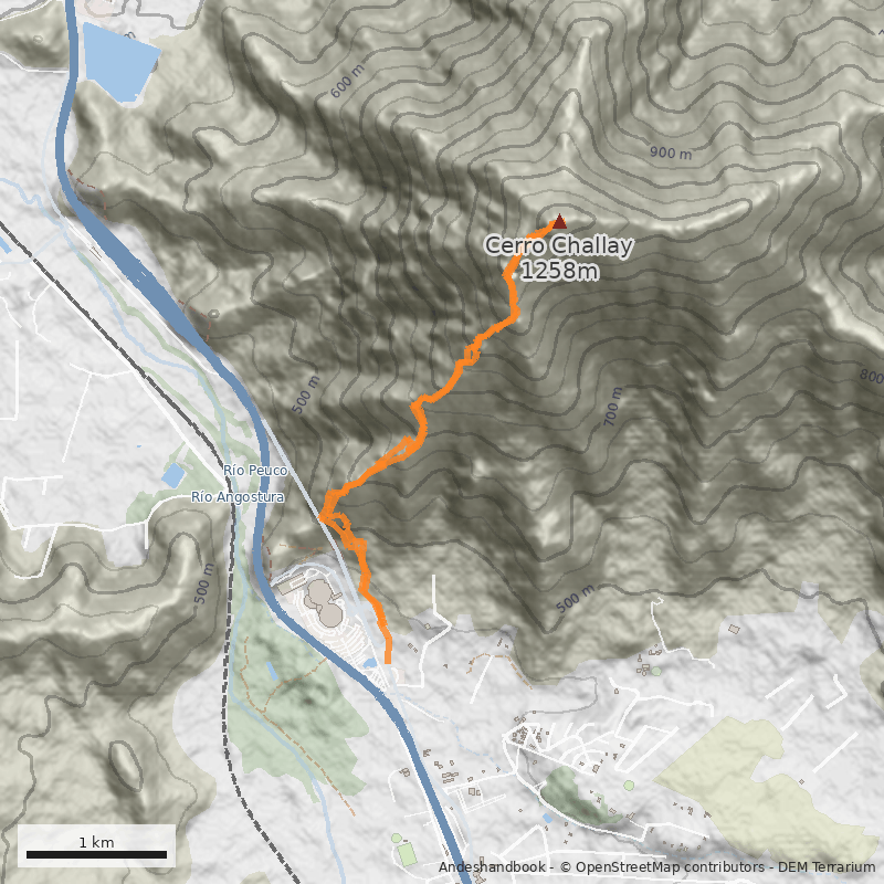Mapa Normal Desde Túnel Angostura
