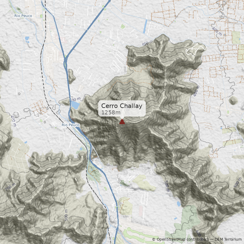Mapa Normal Desde Túnel Angostura