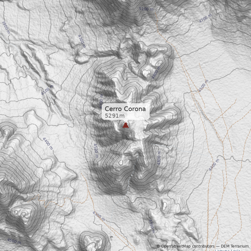 Mapa Variante Ruta Normal