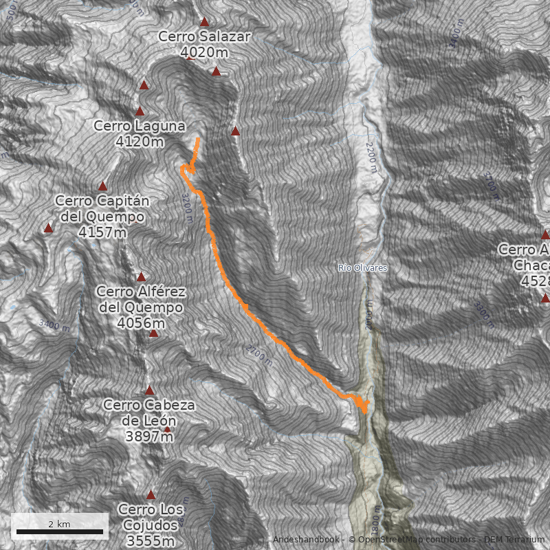 Mapa Normal por la Jarilla