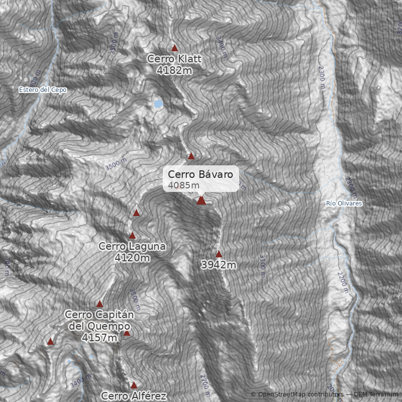 Mapa Normal por la Jarilla
