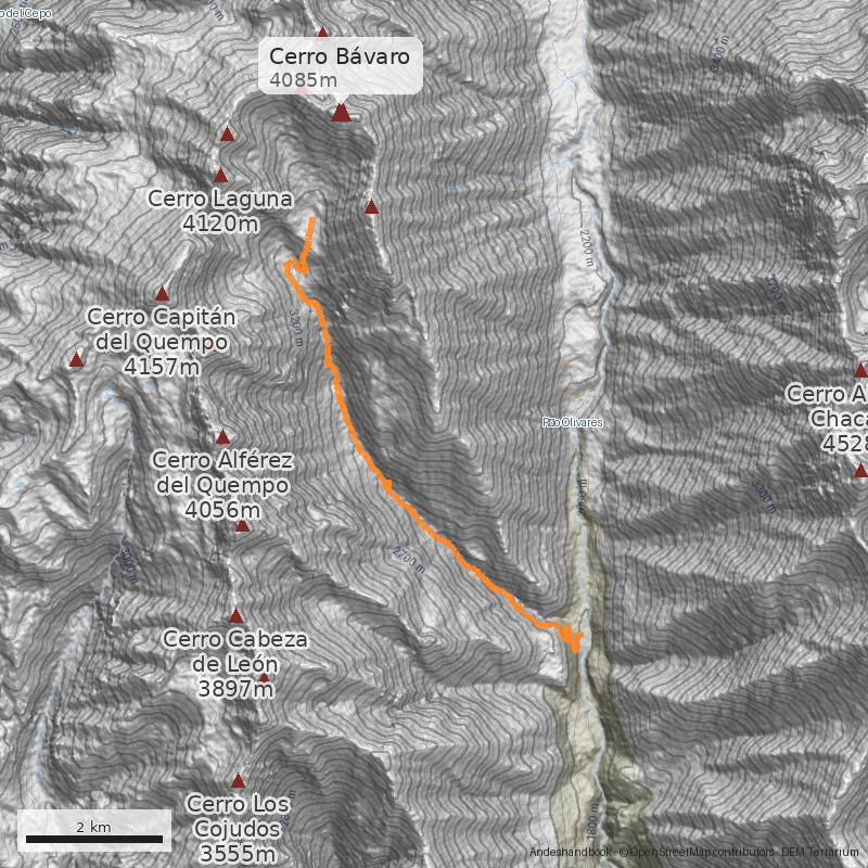 Mapa Normal por la Jarilla