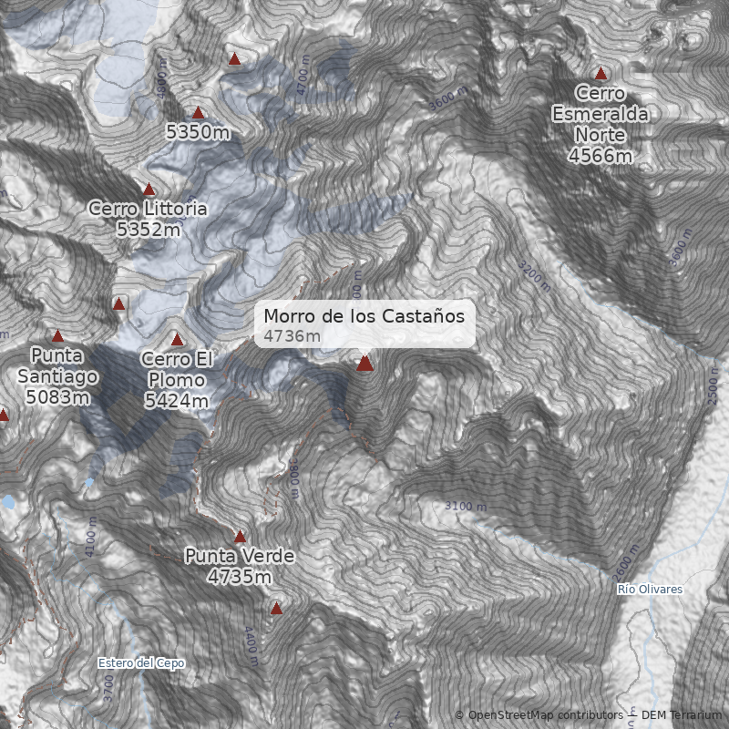 Mapa Ruta de los Arrieros del Esmeralda