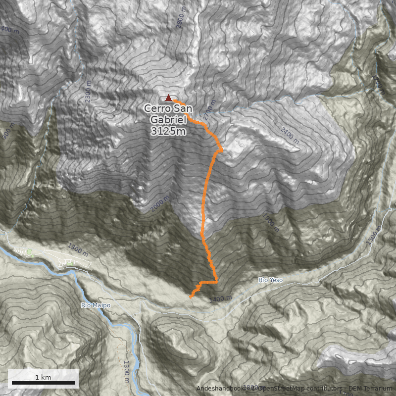 Mapa Normal por Filo Sureste