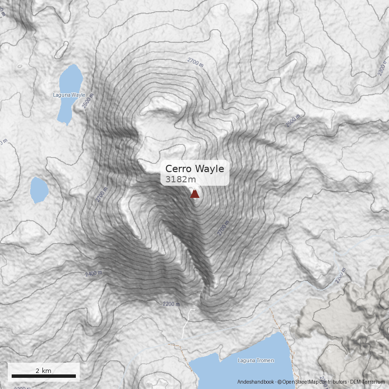 Mapa Normal desde Parque de Nieve