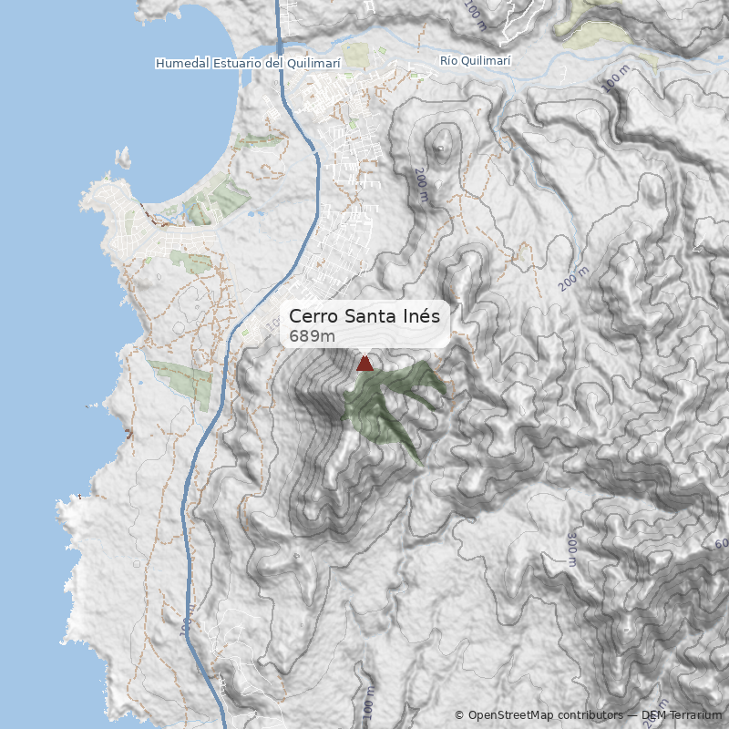 Mapa Travesía Integral de Sur a Norte