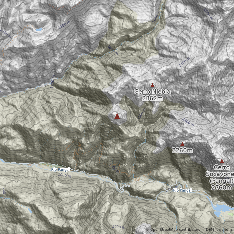 Mapa Normal estero Clonqui