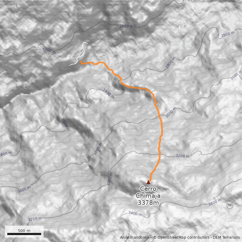 Mapa Normal desde Sibaya