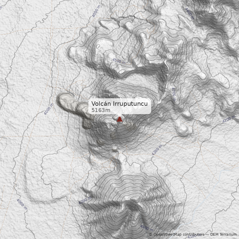 Mapa Normal Cara Sur