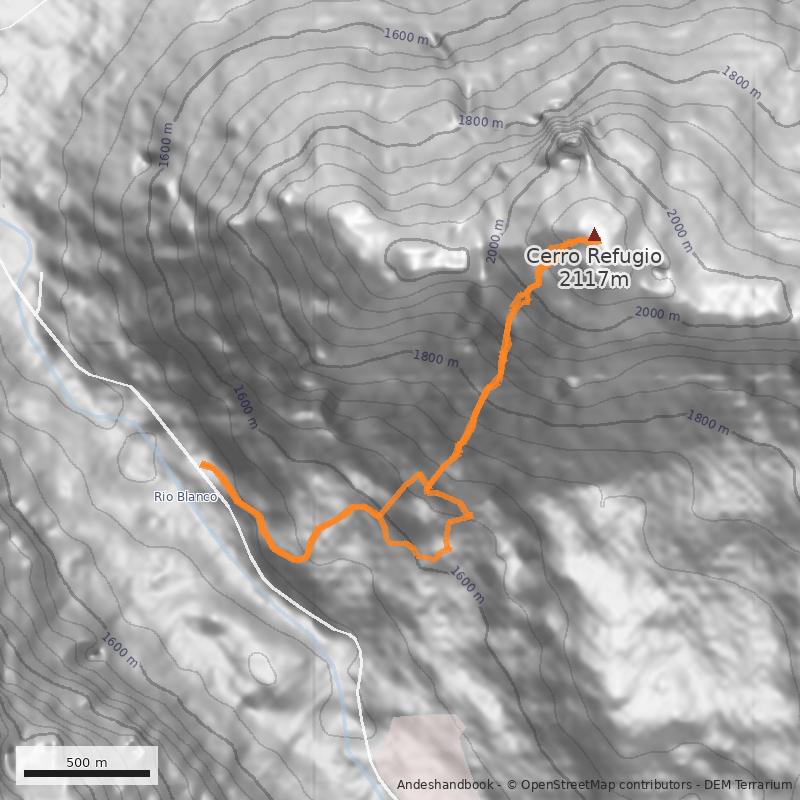 Mapa Filo Sur