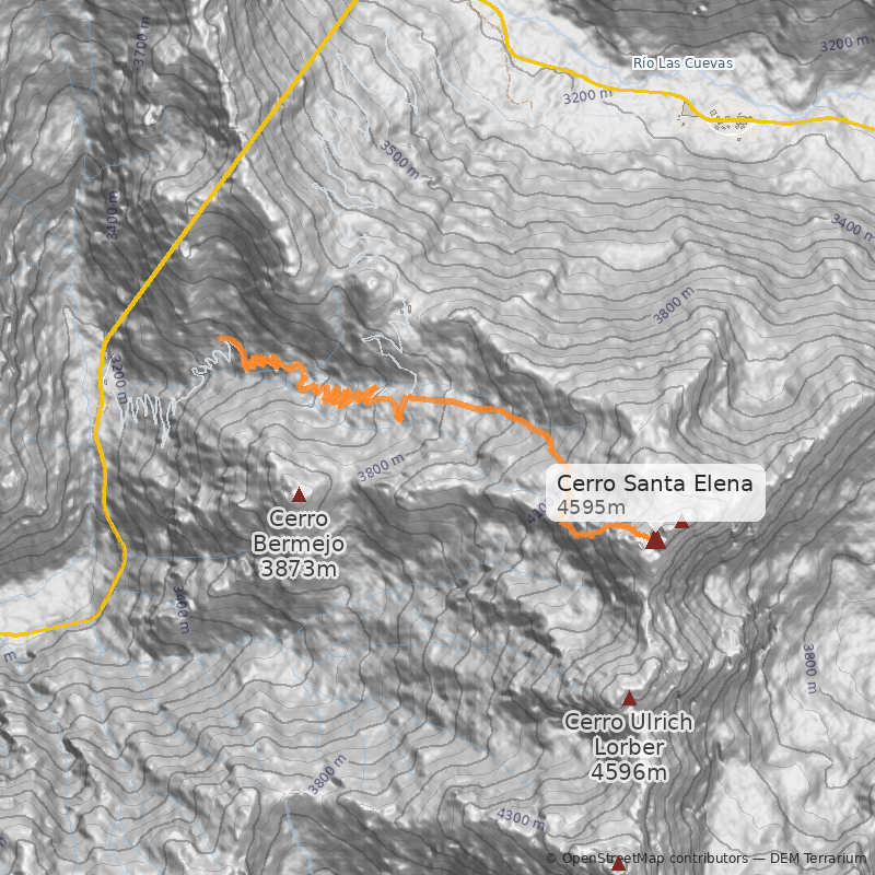 Mapa Normal desde Cristo Redentor