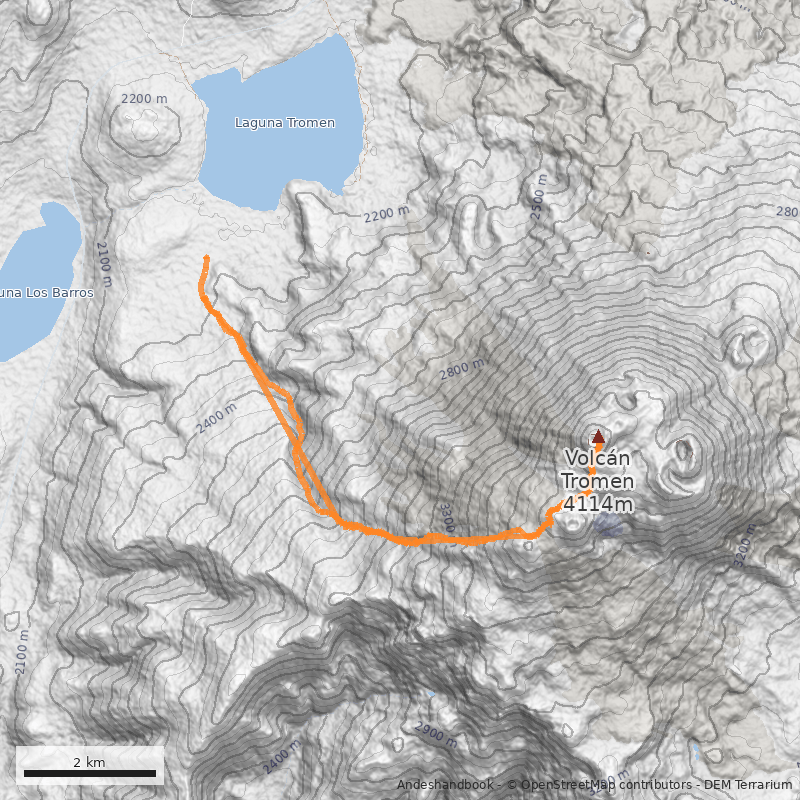 Mapa de los Milicos