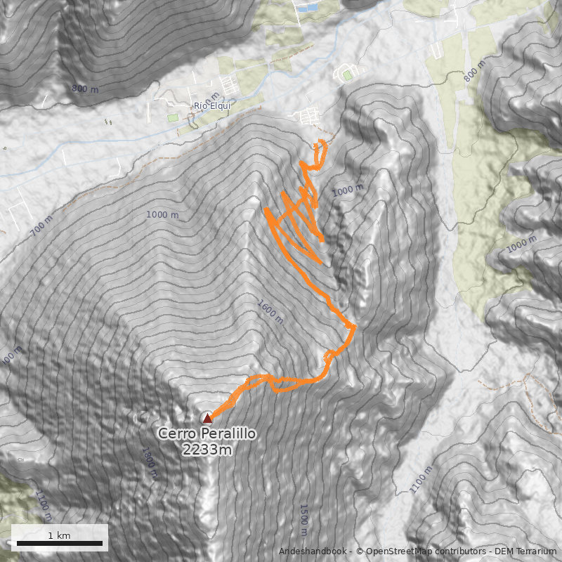 Mapa Filo Sureste desde el Bus
