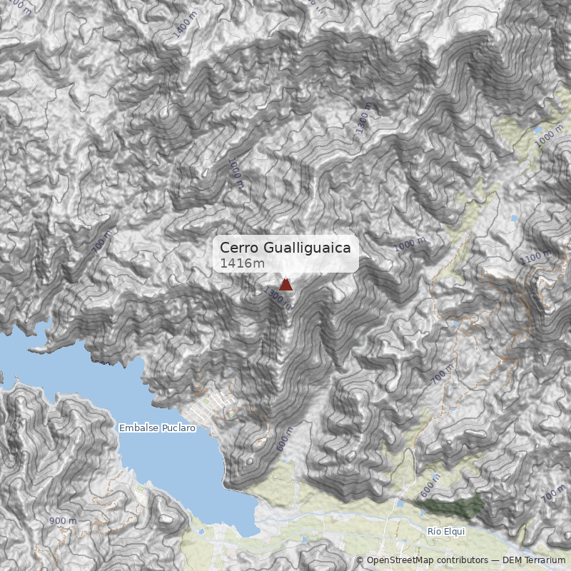 Mapa Normal desde la iglesia