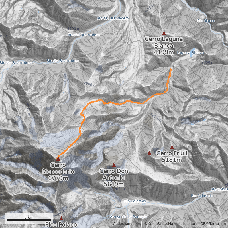 Mapa Ruta Normal o de los Incas