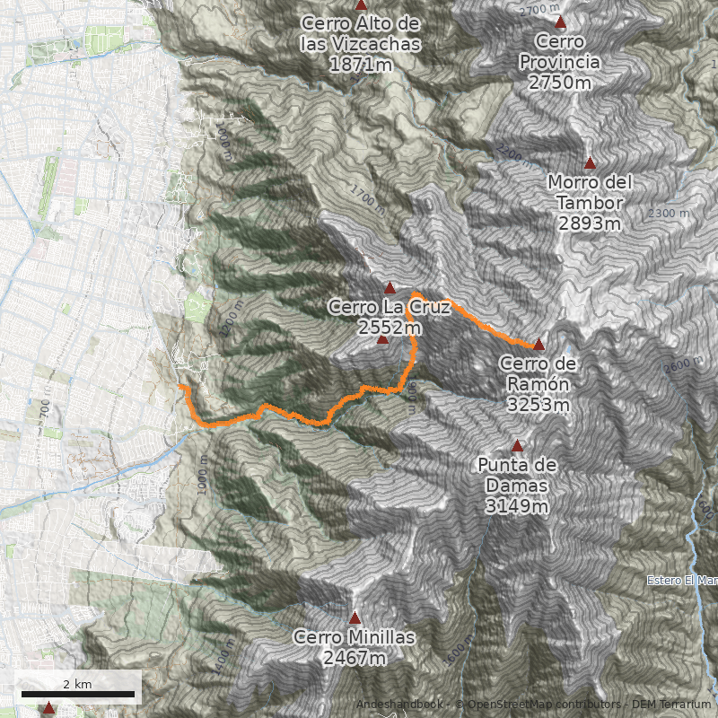 Mapa Cajón del Muerto