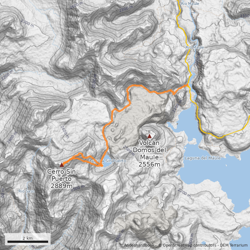 Mapa Normal desde aduana