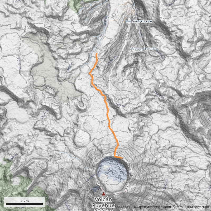 Su Ruta Normal Variation Volcán Puyehue (2236m) - Ruta: Normal por Contrafuerte a cumbre Noreste ...