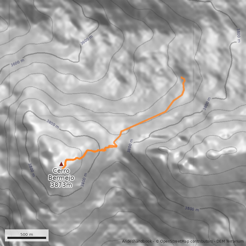 Mapa Normal desde Cristo Redentor