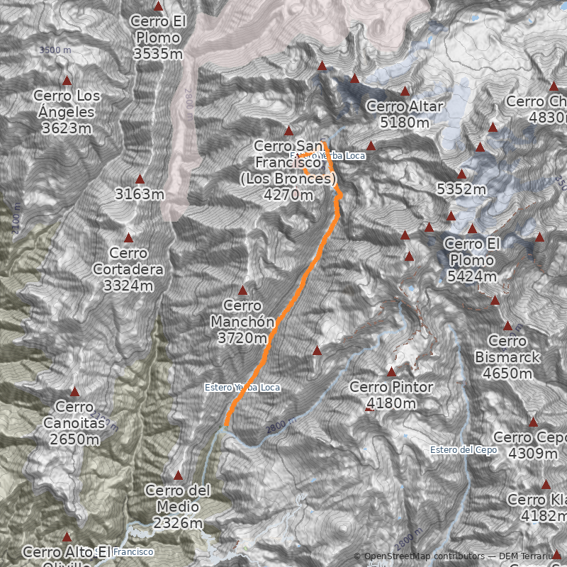 Mapa Variante Sureste por Yerba Loca