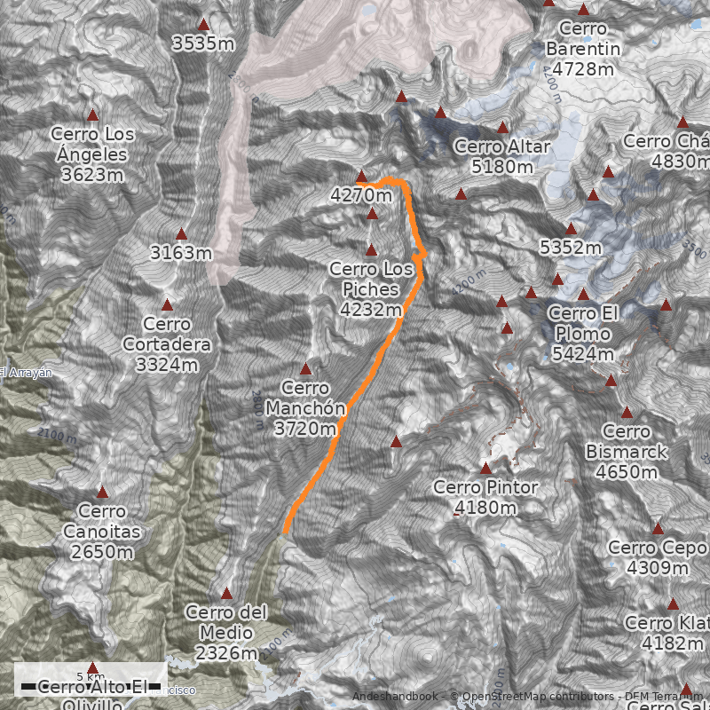 Mapa Cara Este por Yerba Loca