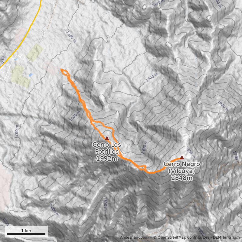 Mapa Cara Oeste