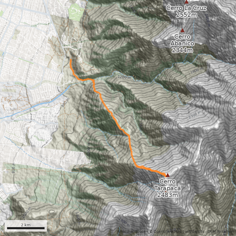Mapa Las Antenas