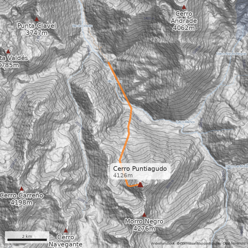Mapa Normal cara oeste