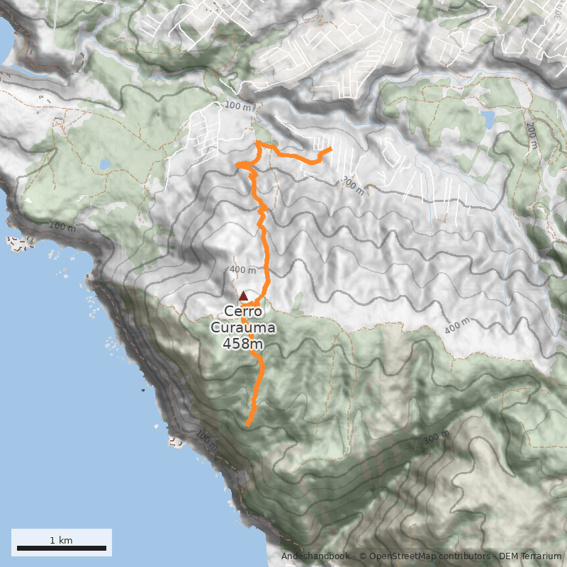 Mapa Normal por Laguna Verde