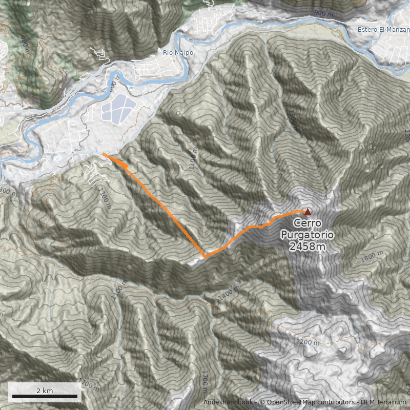 Mapa Filo noroeste