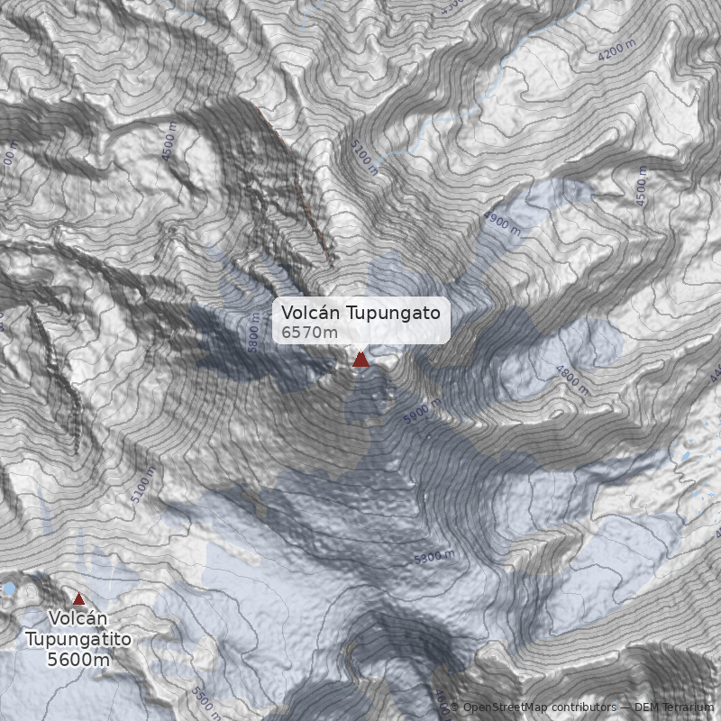 Mapa Normal por Chile