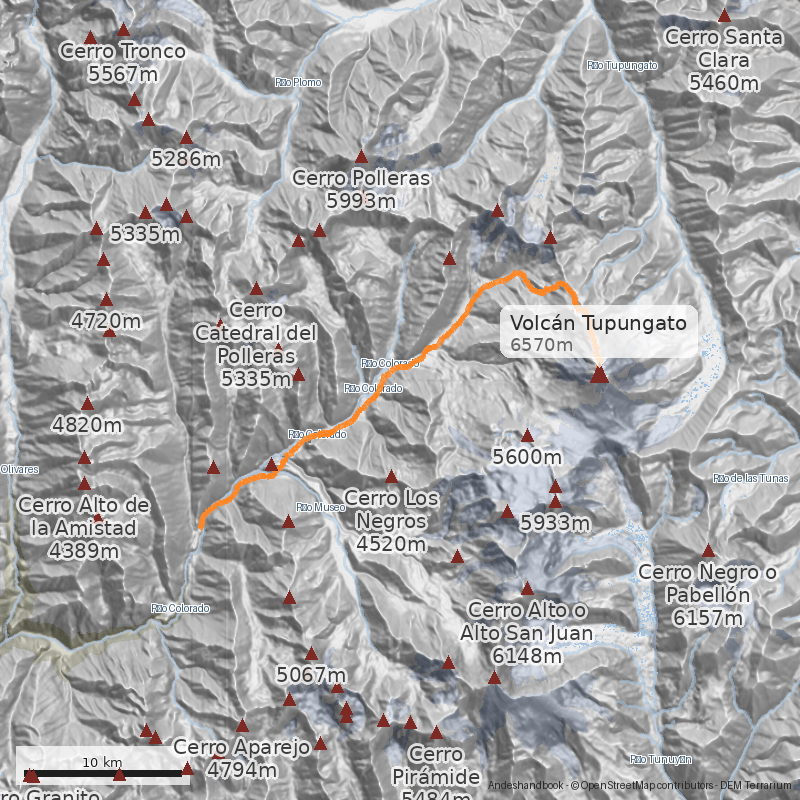 Mapa Normal por Chile